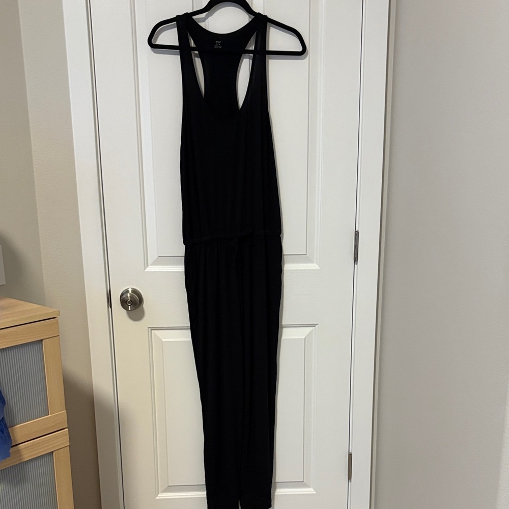 Women’s Aerie Racerback Black Jumpsuit